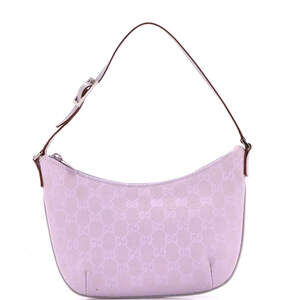 Gucci Small Vintage Pochette Shoulder Bag GG Canvas